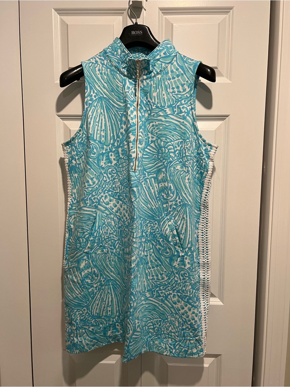 Lilly Pulitzer Print Sleeveless Zip-Front Dress